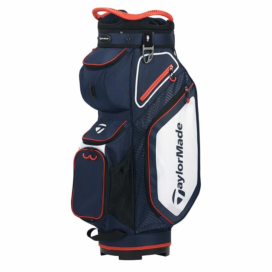 TaylorMade Pro Cart 8.0 Trolley Bag - Navy/White/Red 3 TaylorMade Pro Cart 8.0 Trolley Bag - Navy/White/Red