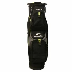 Cobra Lightweight XL Mens Cart Bag - Black/Yellow -Golf Clubs Sales Store 0018575 cobra lightweight xl mens cart bag blackyellow