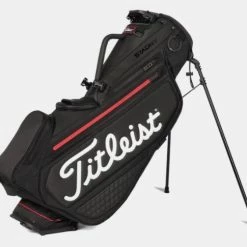 Titleist Premium StaDry Waterproof Stand Bag - Black/Red