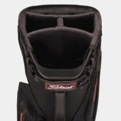 Titleist Premium StaDry Waterproof Stand Bag - Black/Red 9 Titleist Premium StaDry Waterproof Stand Bag - Black/Red -Golf Clubs Sales Store 0023658 titleist premium stadry waterproof stand bag blackred