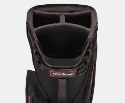 Titleist Premium StaDry Waterproof Stand Bag - Black/Red 5 Titleist Premium StaDry Waterproof Stand Bag - Black/Red - Image 3