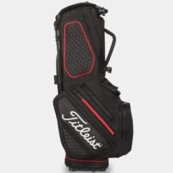Titleist Premium StaDry Waterproof Stand Bag - Black/Red 11 Titleist Premium StaDry Waterproof Stand Bag - Black/Red -Golf Clubs Sales Store 0023660 titleist premium stadry waterproof stand bag blackred