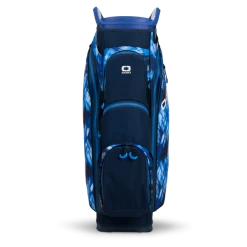 Ogio Golf All Elements Silencer Cart Bag - Blue Hash 2023 -Golf Clubs Sales Store 0027308 ogio golf all elements silencer cart bag blue hash 2023