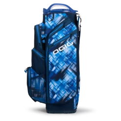 Ogio Golf All Elements Silencer Cart Bag - Blue Hash 2023 -Golf Clubs Sales Store 0027309 ogio golf all elements silencer cart bag blue hash 2023
