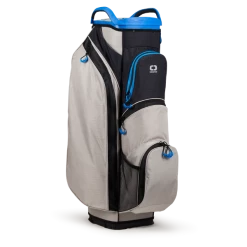 Ogio Golf All Elements Silencer Cart Bag - Grey Flo Blue 2023