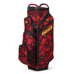 Ogio Golf All Elements Silencer Cart Bag - Red Flower Party 2023