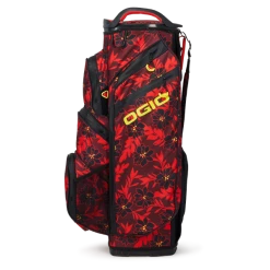 Ogio Golf All Elements Silencer Cart Bag - Red Flower Party 2023 -Golf Clubs Sales Store 0027325 ogio golf all elements silencer cart bag red flower party 2023
