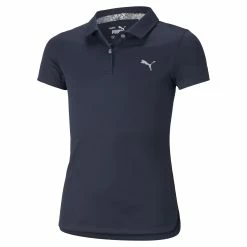 PUMA Golf Girl's Junior Essential Golf Polo