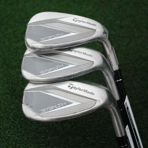 TaylorMade Stealth Approach-Sand-Lob Wedges - Choose Loft & Shaft+Flex - NEW 3 TaylorMade Stealth Approach-Sand-Lob Wedges - Choose Loft & Shaft+Flex - NEW