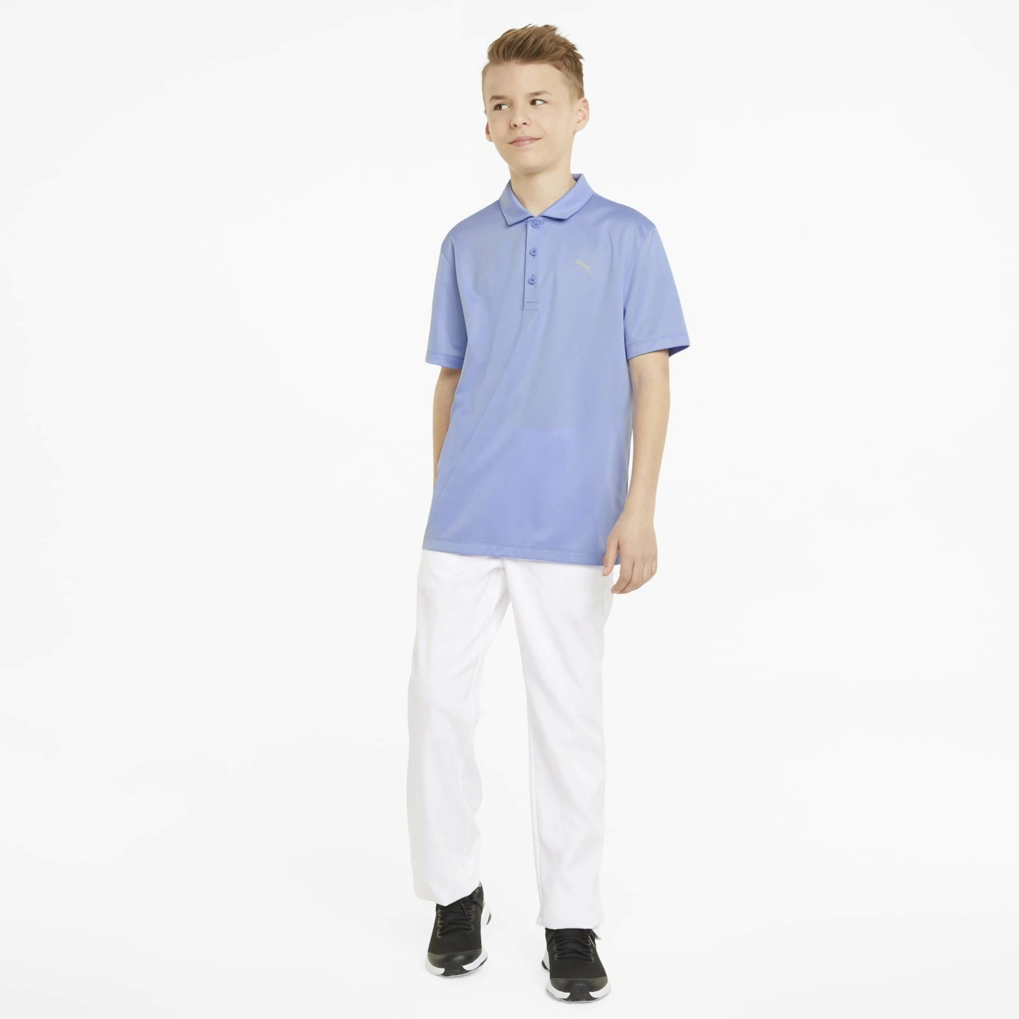 PUMA Golf Boy's Junior Essential Golf Polo 29 PUMA Golf Boy's Junior Essential Golf Polo - Image 27