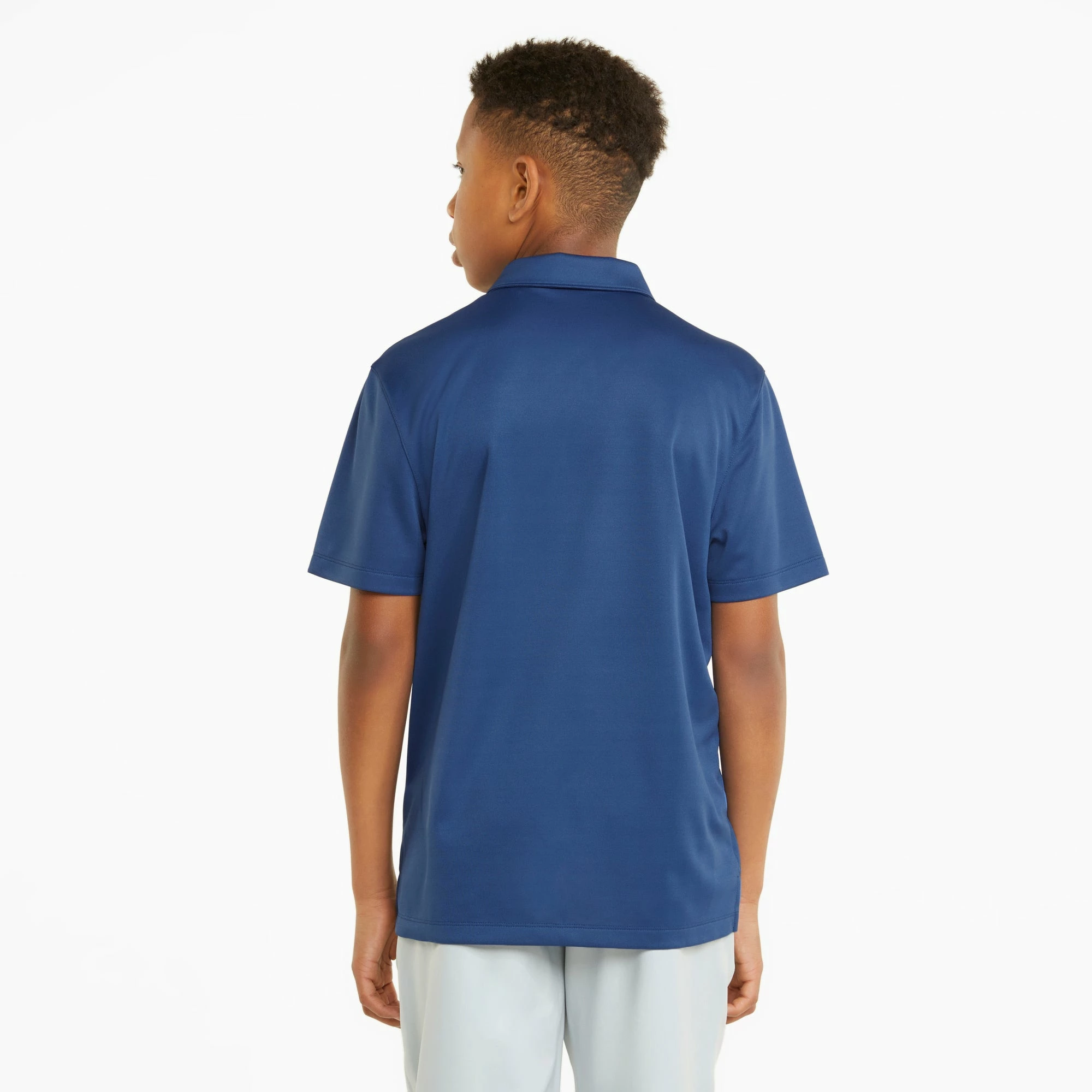 PUMA Golf Boy's Junior Essential Golf Polo 22 PUMA Golf Boy's Junior Essential Golf Polo - Image 20