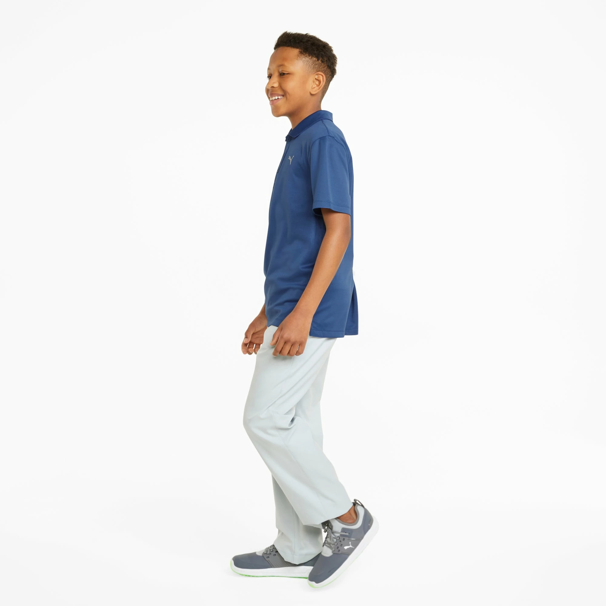 PUMA Golf Boy's Junior Essential Golf Polo 24 PUMA Golf Boy's Junior Essential Golf Polo - Image 22
