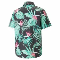 PUMA Golf PUMA X PTC Paradise Button Down Golf Shirt -Golf Clubs Sales Store ebvm3w9bfmtwbopbgba5