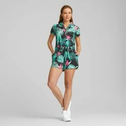 PUMA Golf Women's PUMA X PTC Paradise Camp Golf Shirt 20 PUMA Golf Women's PUMA X PTC Paradise Camp Golf Shirt -Golf Clubs Sales Store exxebknioer5t2ioxo2n