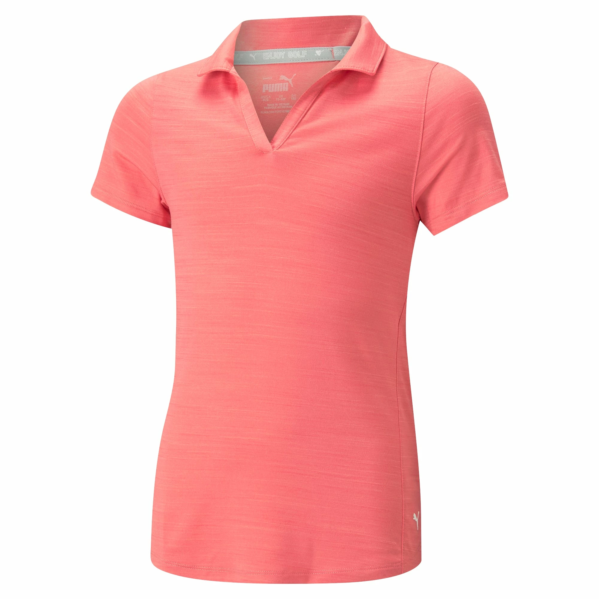 PUMA Golf Girl's CLOUDSPUN Coast Golf Polo 7 PUMA Golf Girl's CLOUDSPUN Coast Golf Polo - Image 5