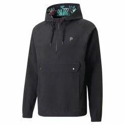 PUMA Golf PUMA X PTC Paradise Anorak Golf Jacket -Golf Clubs Sales Store gycamlymwrzxgkjoch6e