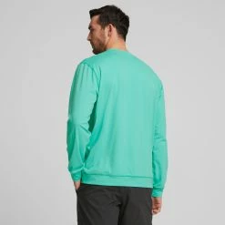 PUMA Golf PUMA X PTC Midnight Crewneck Golf Sweatshirt -Golf Clubs Sales Store labw3t8evamopyse3d5p