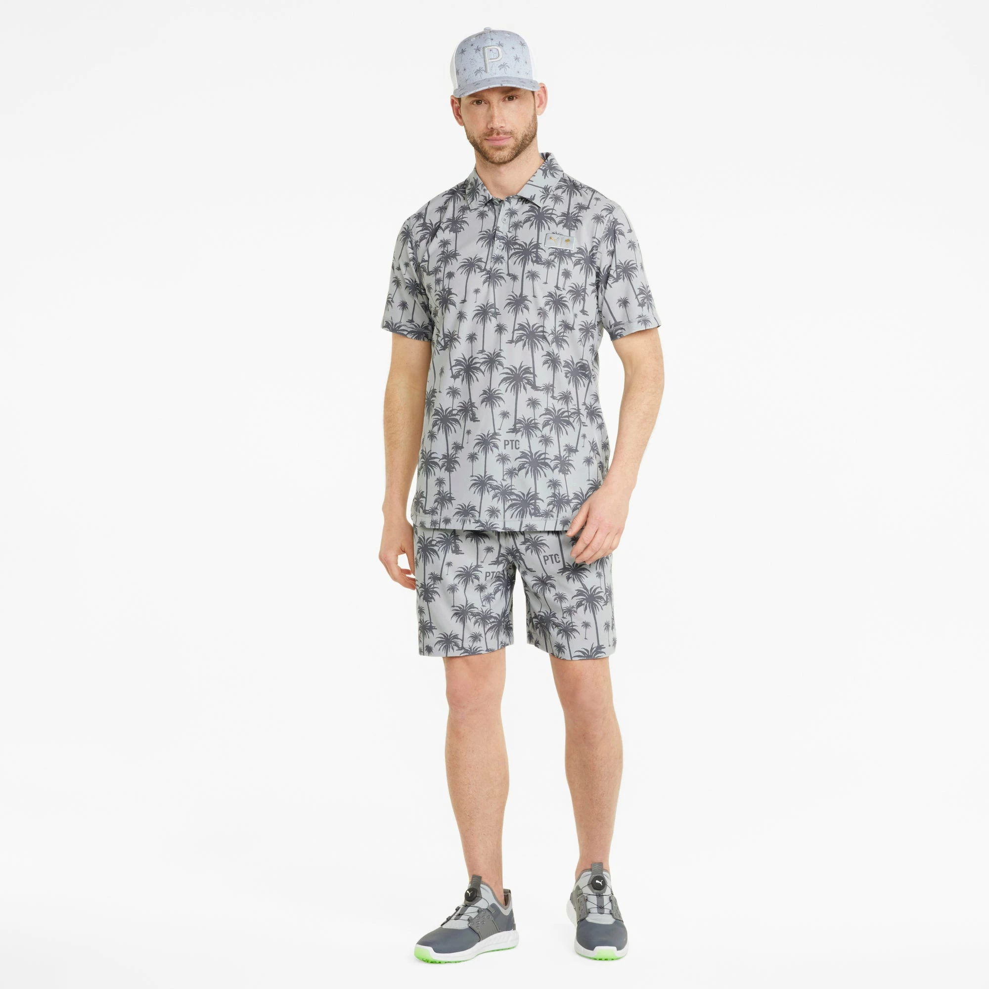 PUMA Golf PUMA X PTC Palm Golf Polo 7 PUMA Golf PUMA X PTC Palm Golf Polo - Image 5