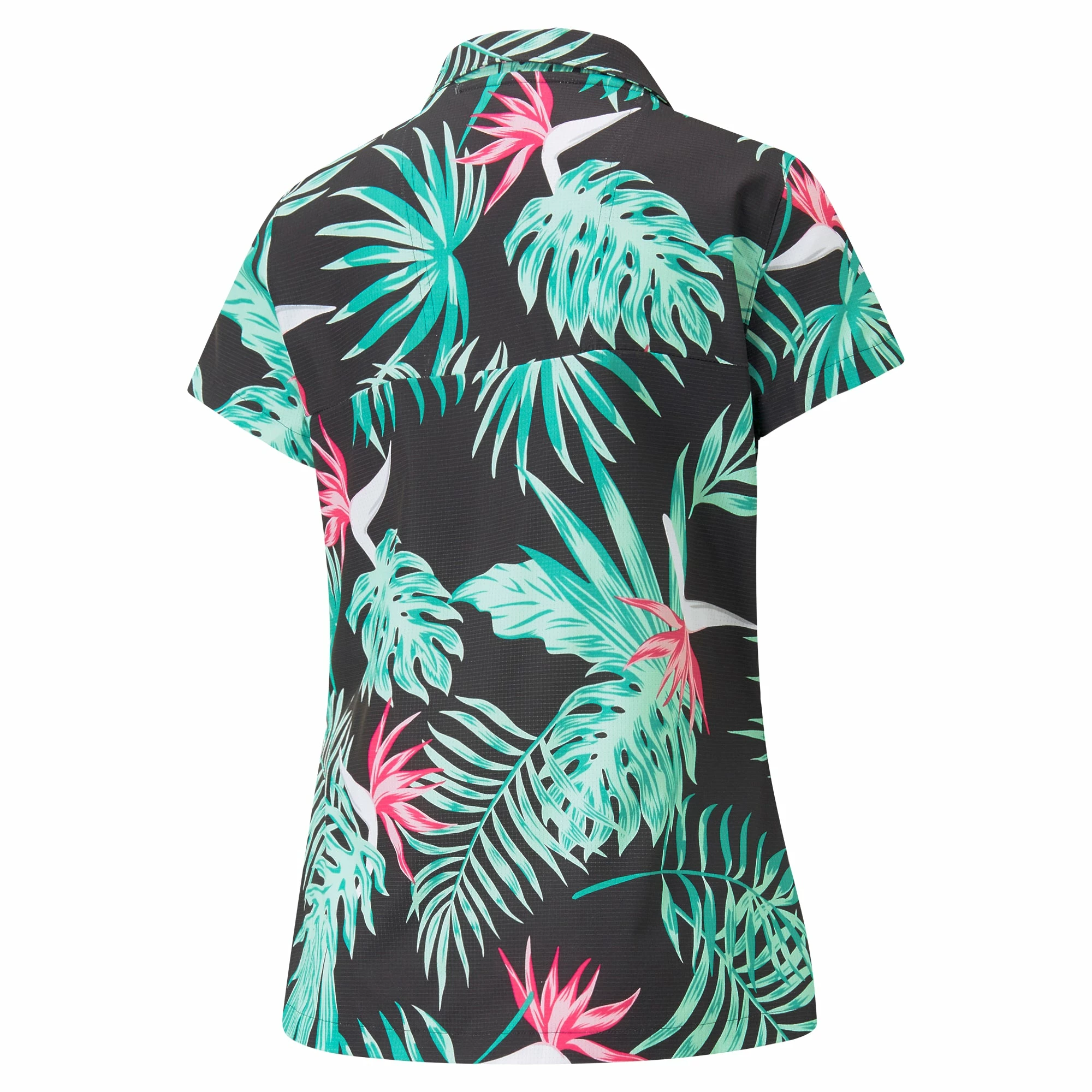 PUMA Golf Women's PUMA X PTC Paradise Camp Golf Shirt 13 PUMA Golf Women's PUMA X PTC Paradise Camp Golf Shirt - Image 11