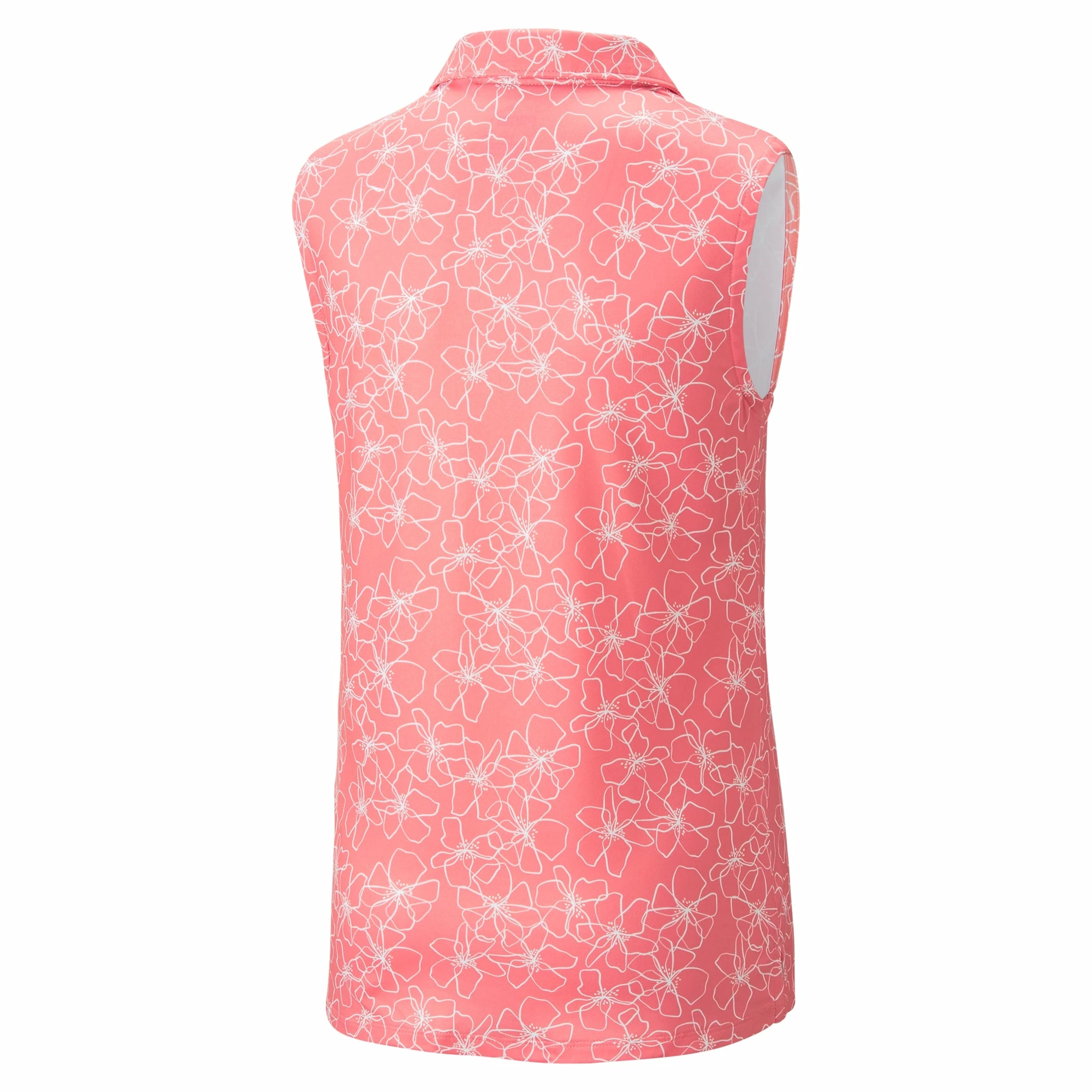 PUMA Golf Girl's CLOUDSPUN Island SL Golf Polo 8 PUMA Golf Girl's CLOUDSPUN Island SL Golf Polo - Image 6