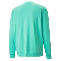 PUMA Golf PUMA X PTC Midnight Crewneck Golf Sweatshirt -Golf Clubs Sales Store xfg0rkxzdb4leueknciv