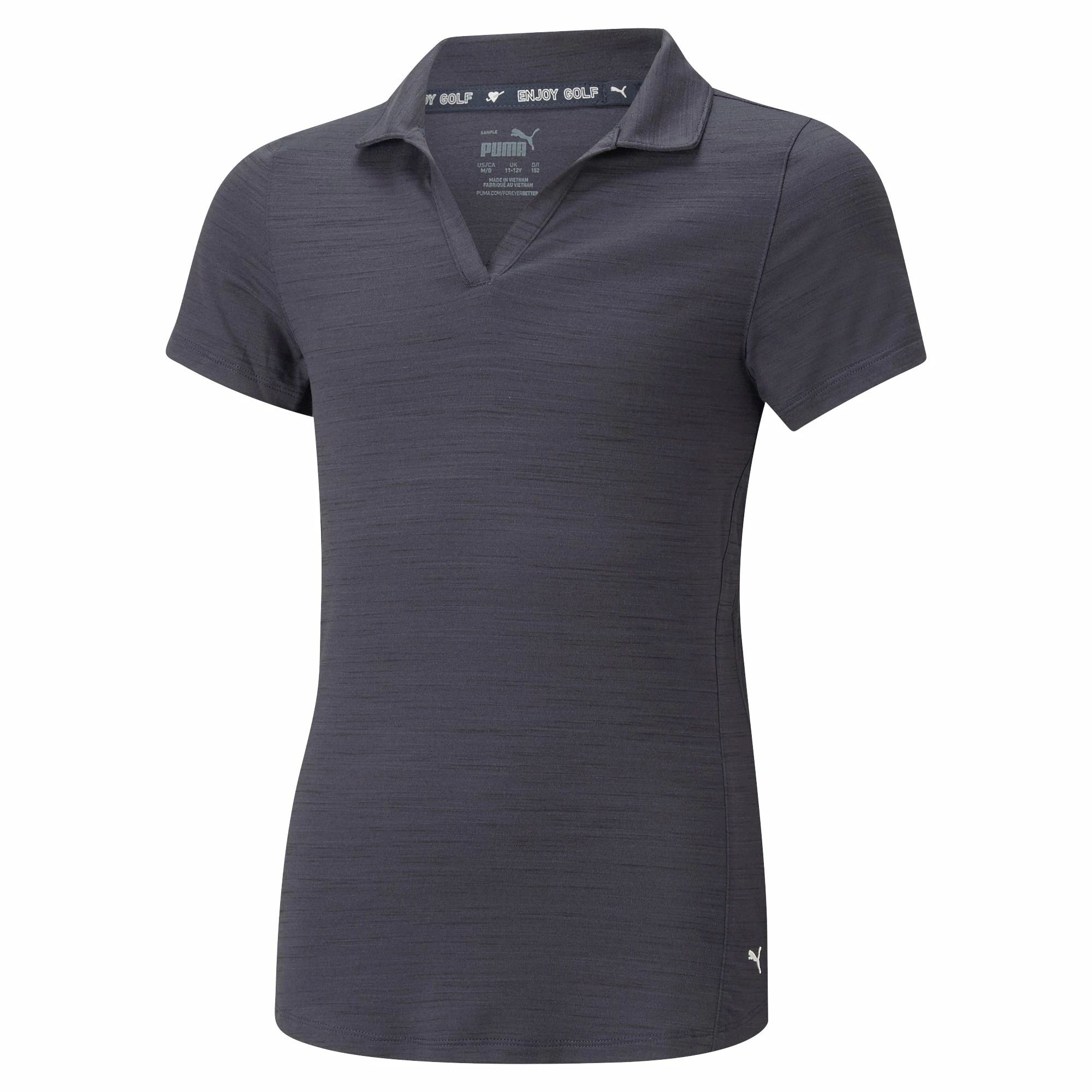 PUMA Golf Girl's CLOUDSPUN Coast Golf Polo 5 PUMA Golf Girl's CLOUDSPUN Coast Golf Polo - Image 3