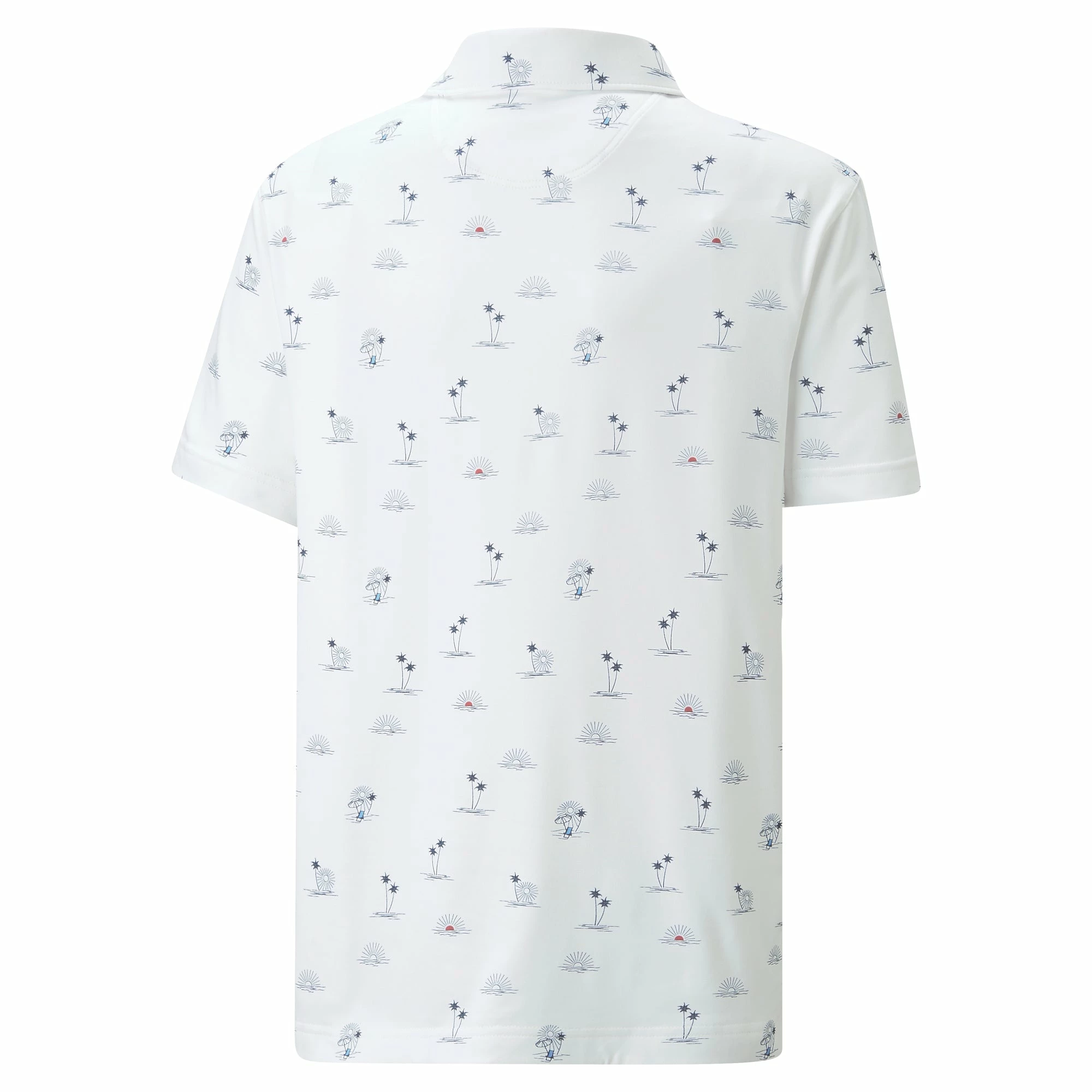 PUMA Golf Boy's CLOUDSPUN Horizons Golf Polo 4 PUMA Golf Boy's CLOUDSPUN Horizons Golf Polo - Image 2