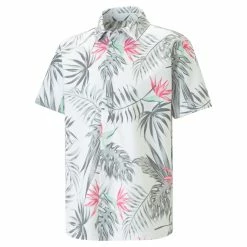 PUMA Golf PUMA X PTC Paradise Button Down Golf Shirt -Golf Clubs Sales Store zv0pywlxjp0l2fmoo5fh