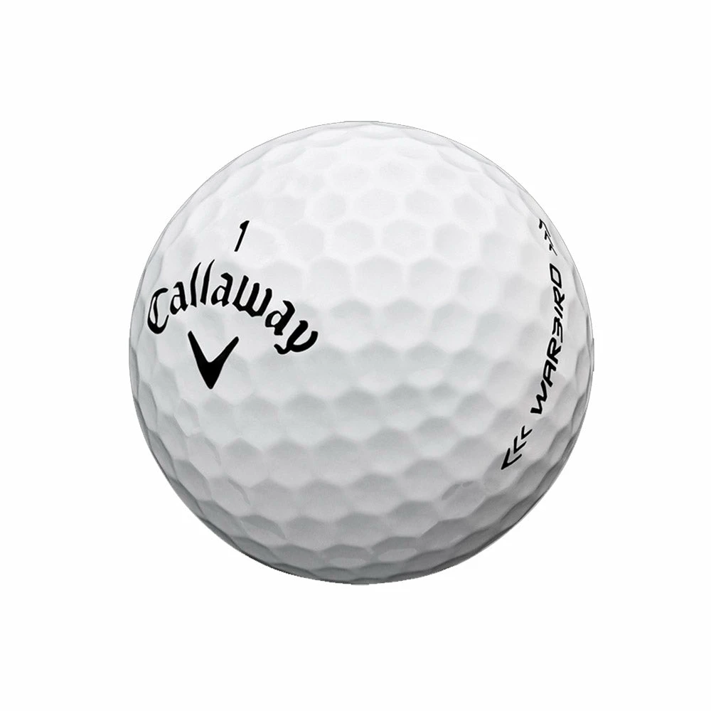 Callaway Warbird White Golf Balls - Dozen 2020 4 Callaway Warbird White Golf Balls - Dozen 2020 - Image 2