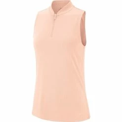 Nike Golf Nike Dri Fit Womens Sleeveless Golf Polo -Golf Clubs Sales Store 10268 682ECHOPINK