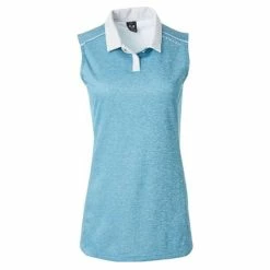 Oakley Balata Heather Womens Sleeveless Golf Polo 15 Oakley Balata Heather Womens Sleeveless Golf Polo -Golf Clubs Sales Store 10845 74HDEEPAQUA
