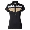 Daily Sports Kayla Black Womens Short Sleeve Golf Polo 2 Daily Sports Kayla Black Womens Short Sleeve Golf Polo -Golf Clubs Sales Store 11439 999BLACK 081535b6 5c86 437a 9733 d4000f00529a