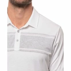 TravisMathew Night Life Mens Golf Polo -Golf Clubs Sales Store 11613 WHITE 2 fbdce7d8 aba1 4d20 a3f0 88921875424e