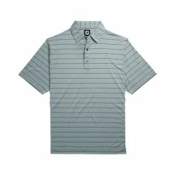 FootJoy Lisle Double Pin Stripe Self Collar Grey Mens Golf Polo 9 FootJoy Lisle Double Pin Stripe Self Collar Grey Mens Golf Polo -Golf Clubs Sales Store 11982 3 50eab346 1eb0 4b25 80f6 b895142114ad