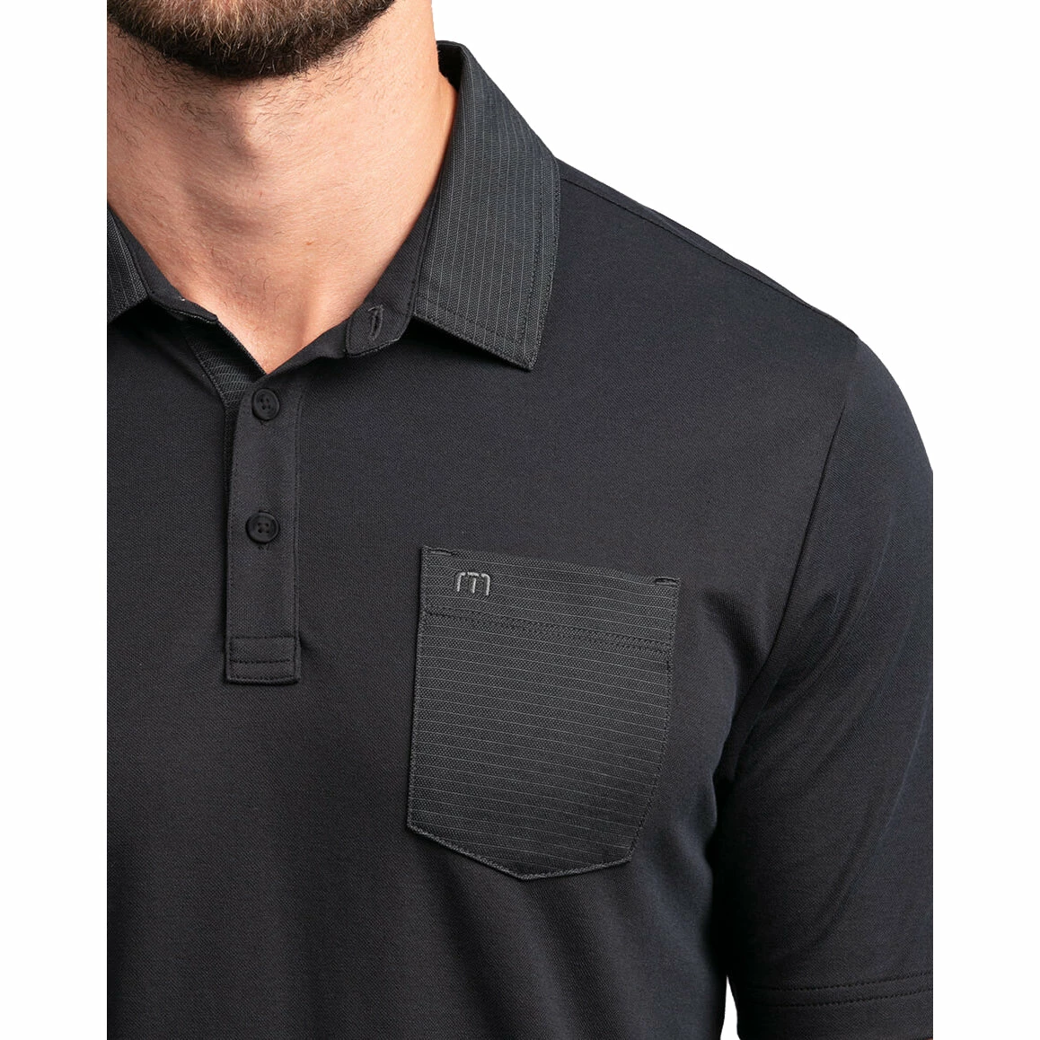 TravisMathew Clearance Clarence Mens Golf Polo 4 TravisMathew Clearance Clarence Mens Golf Polo - Image 2