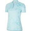Nike Golf Nike Dri-FIT Victory Print Womens Golf Polo -Golf Clubs Sales Store 13306 449TOPAZMIST