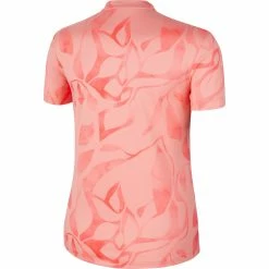 Nike Golf Nike Dri-FIT Victory Print Womens Golf Polo -Golf Clubs Sales Store 13306 668PINKGAZE 1