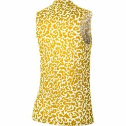 Nike Golf Nike Dri Fit Victory Printed Womens Sleeveless Golf Polo -Golf Clubs Sales Store 13307 845LASERORANG 1