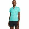 Nike Golf Nike Dri-FIT Victory Blade Collar Printed Womens Golf Polo -Golf Clubs Sales Store 13316 434LIGHTAQUA