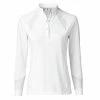 Daily Sports Linnea White Womens Golf Polo 1 Daily Sports Linnea White Womens Golf Polo -Golf Clubs Sales Store 16078 WHITE100