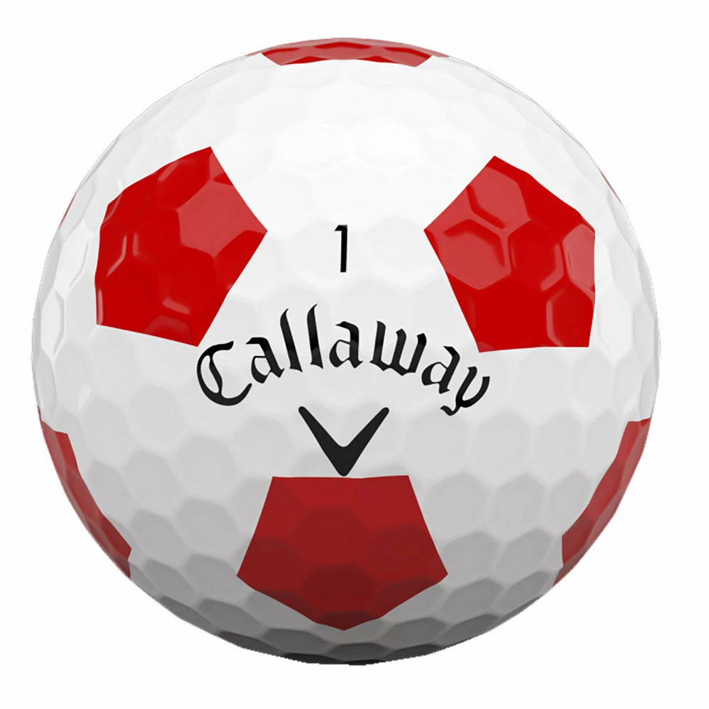 Callaway Chrome Soft Truvis Red Golf Balls - Dozen 4 Callaway Chrome Soft Truvis Red Golf Balls - Dozen - Image 2