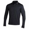 Under Armour Playoff 2.0 Mens Long Sleeve Golf Polo -Golf Clubs Sales Store 18145 BLACK999