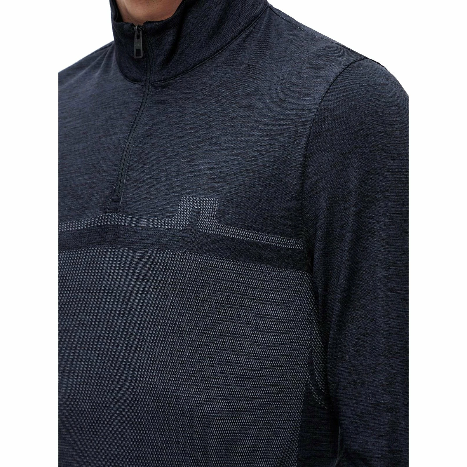 J.Lindeberg J. Lindeberg Joey Mens Seamless Quarter Zip Golf Pullover 4 J.Lindeberg J. Lindeberg Joey Mens Seamless Quarter Zip Golf Pullover - Image 2