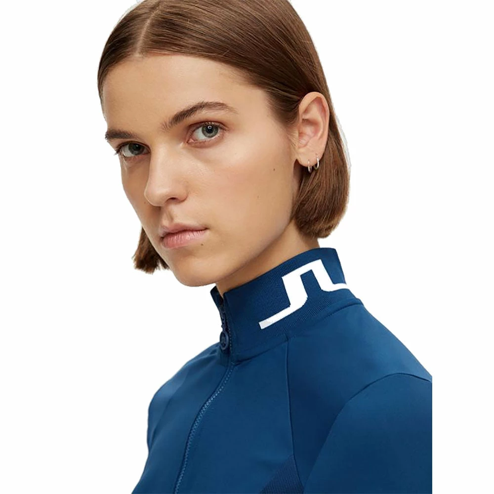 J.Lindeberg J. Lindeberg Therese Mid Layer Womens Full Zip Golf Jacket 4 J.Lindeberg J. Lindeberg Therese Mid Layer Womens Full Zip Golf Jacket - Image 2