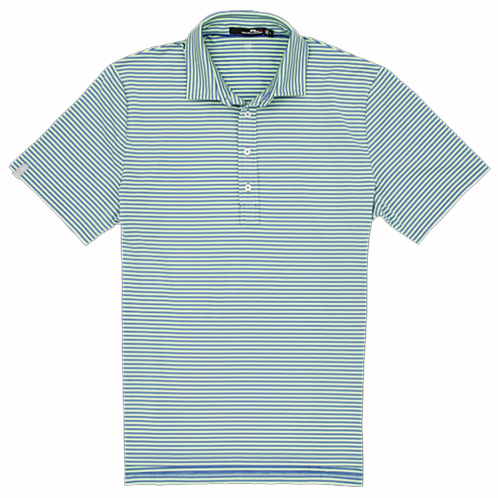 Polo Ralph Lauren RLX Ralph Lauren Classic Fall Blue/Topspin Lime Mens Golf Polo 3 Polo Ralph Lauren RLX Ralph Lauren Classic Fall Blue/Topspin Lime Mens Golf Polo