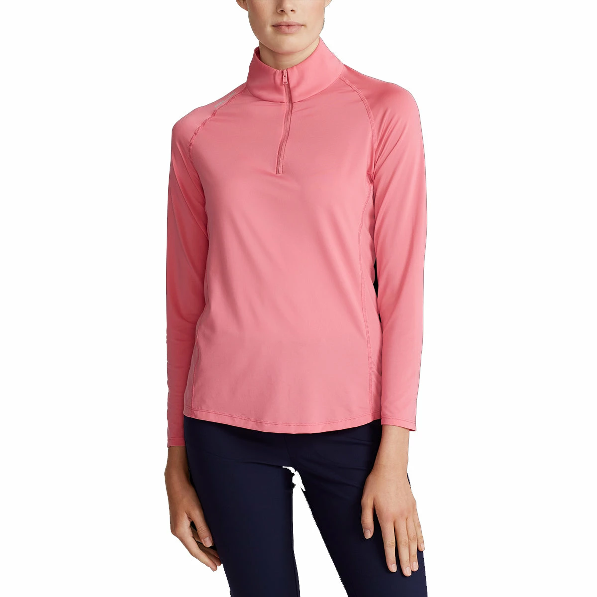 Polo Ralph Lauren RLX Ralph Lauren UV Protection Antique Rose Womens Golf 1/4 Zip 3 Polo Ralph Lauren RLX Ralph Lauren UV Protection Antique Rose Womens Golf 1/4 Zip
