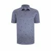 Swannies Legends Mens Golf Polo -Golf Clubs Sales Store 20487 BLUESTONE