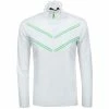 Polo Ralph Lauren Ralph Lauren Chevron Ruffle White Womens 1/4 Zip Golf Pullover -Golf Clubs Sales Store 20937 WHITE 836ba2ed ec40 44dc 9d60 3af479f4ae82