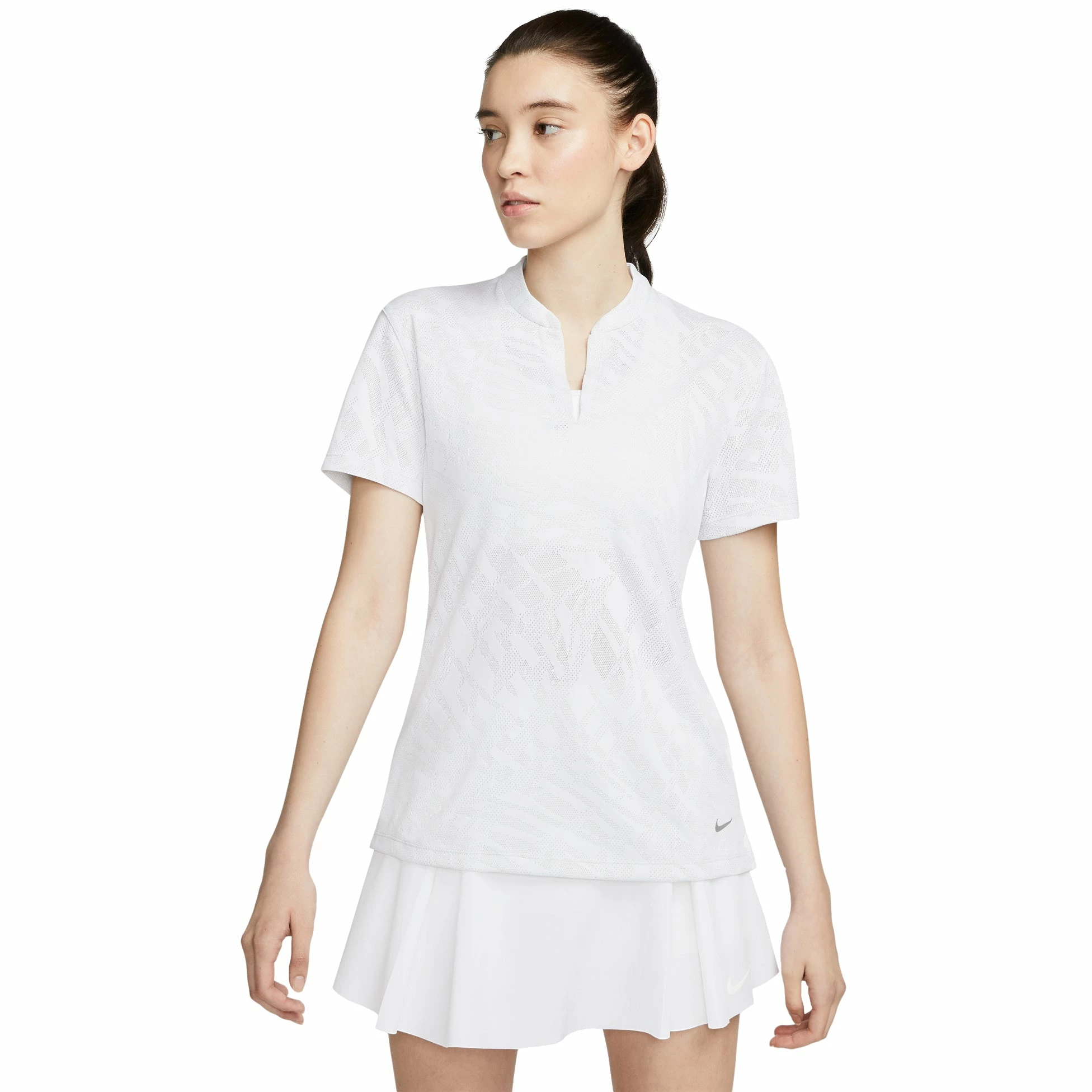 Nike Golf Nike Dri-FIT Victory Jacquard Womens Golf Polo 3 Nike Golf Nike Dri-FIT Victory Jacquard Womens Golf Polo