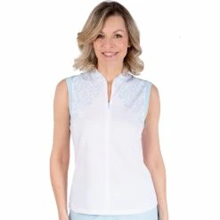 NVO Evelyn Mock Womens Sleeveless Golf Polo -Golf Clubs Sales Store 21525 ICEBLUE401 cc950c11 6147 4eeb 8674 0367d29963bc